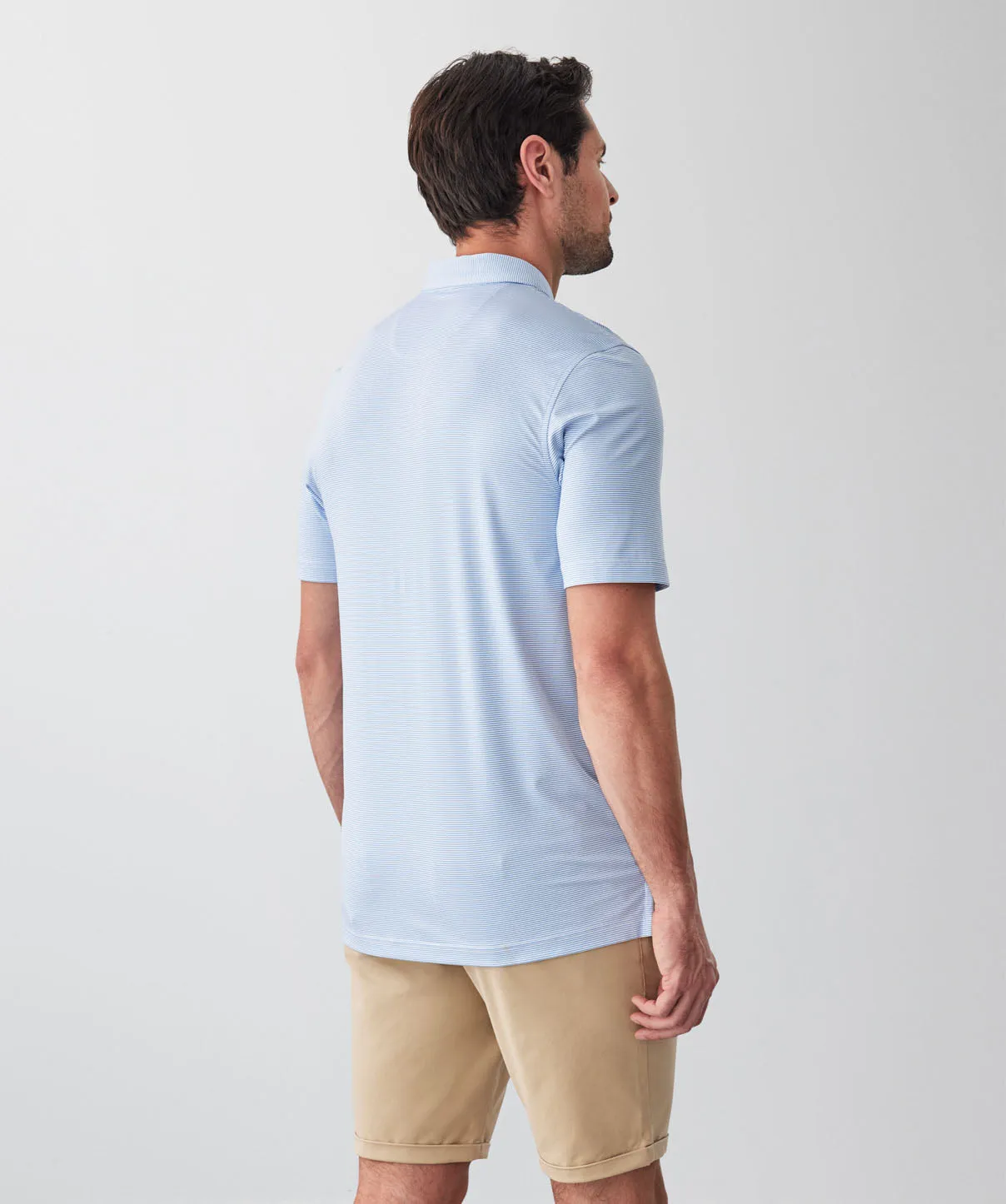 GAZFLEX Stripe Polo - Blue sold by GAZMAN product image thumbnail 2