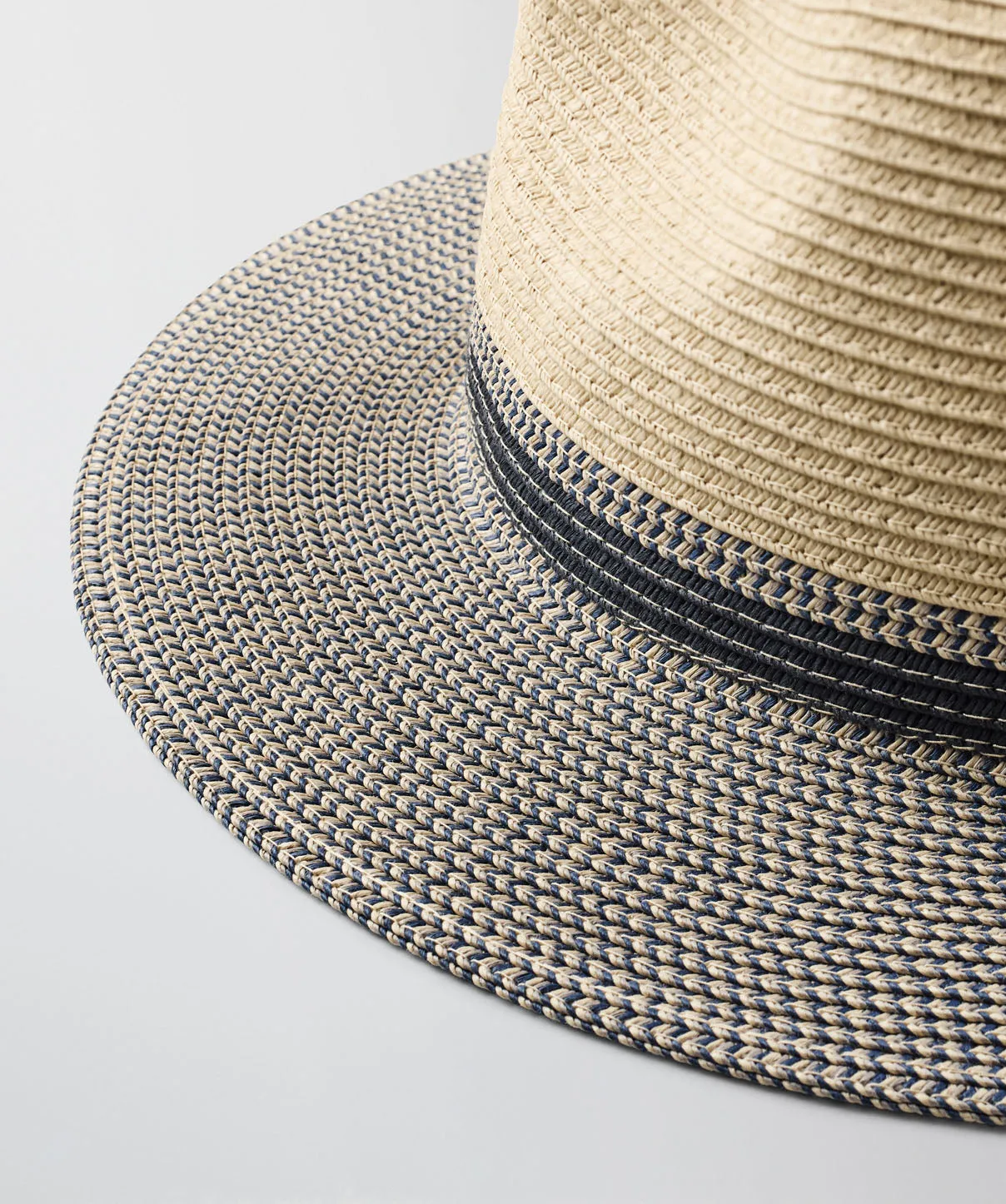 Paper Braid Hat - Blue Mix sold by GAZMAN product image thumbnail 4