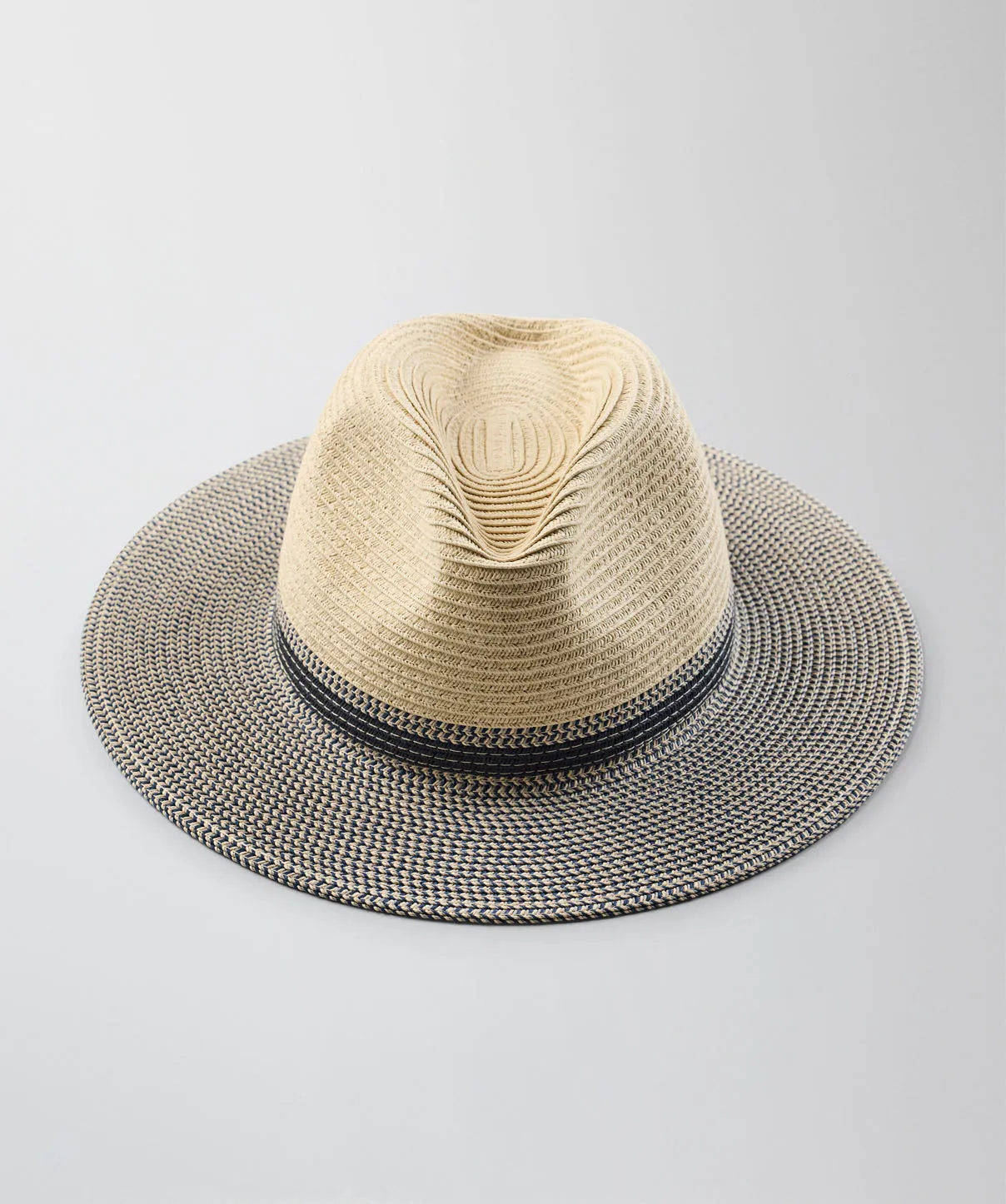 Paper Braid Hat - Blue Mix sold by GAZMAN