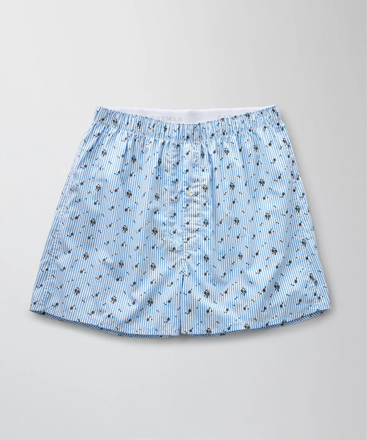 Game Set Match Print Boxers - Blue sold by GAZMAN product image thumbnail 2