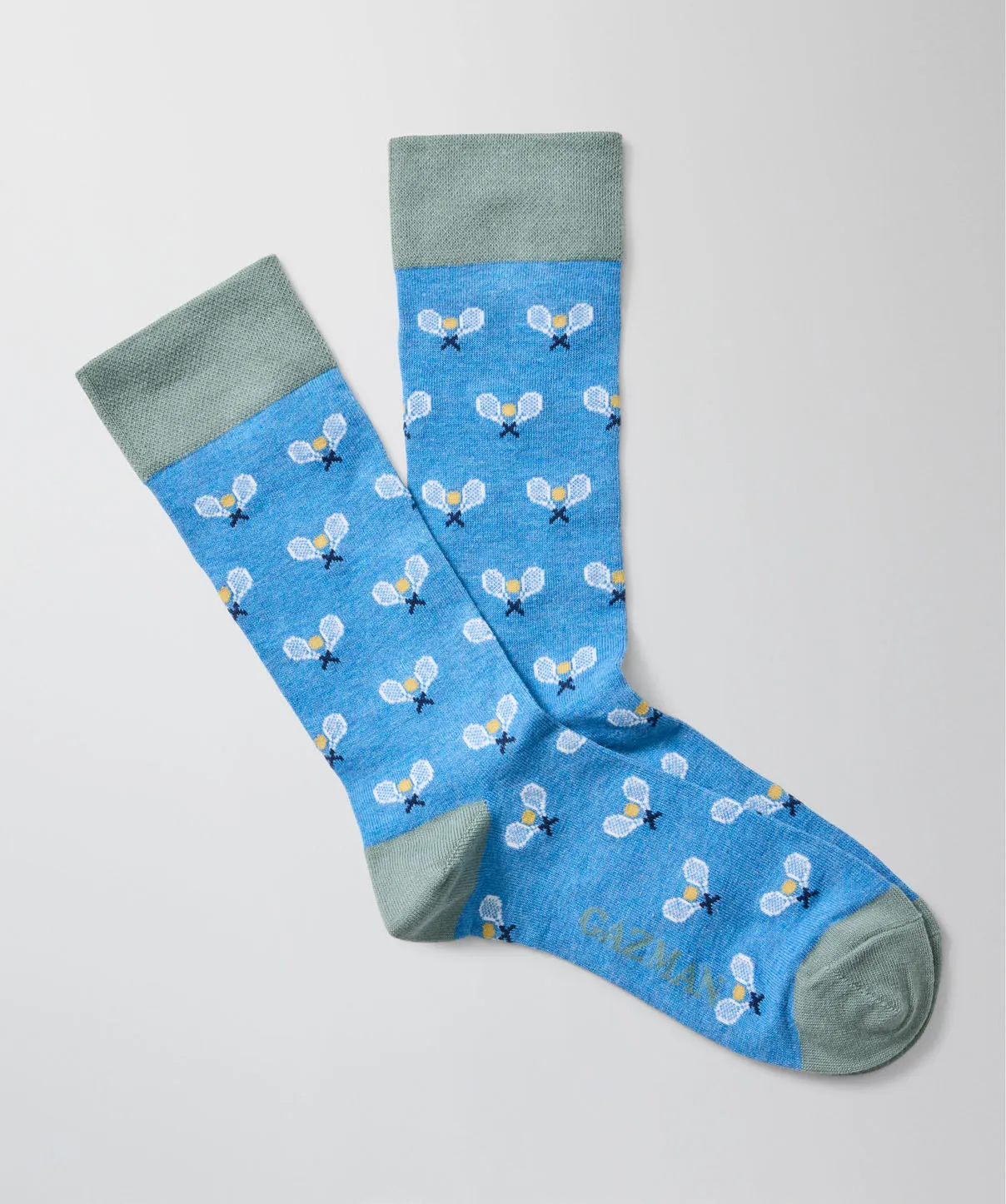 Non Tight Tennis Socks - Blue sold by GAZMAN