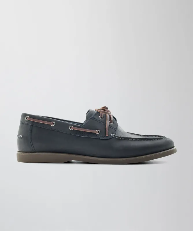 Boat Shoe - Navy sold by GAZMAN