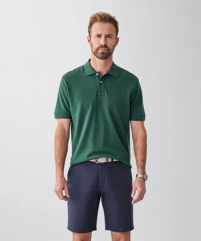 Classic Pique Polo - Dark Green sold by GAZMAN