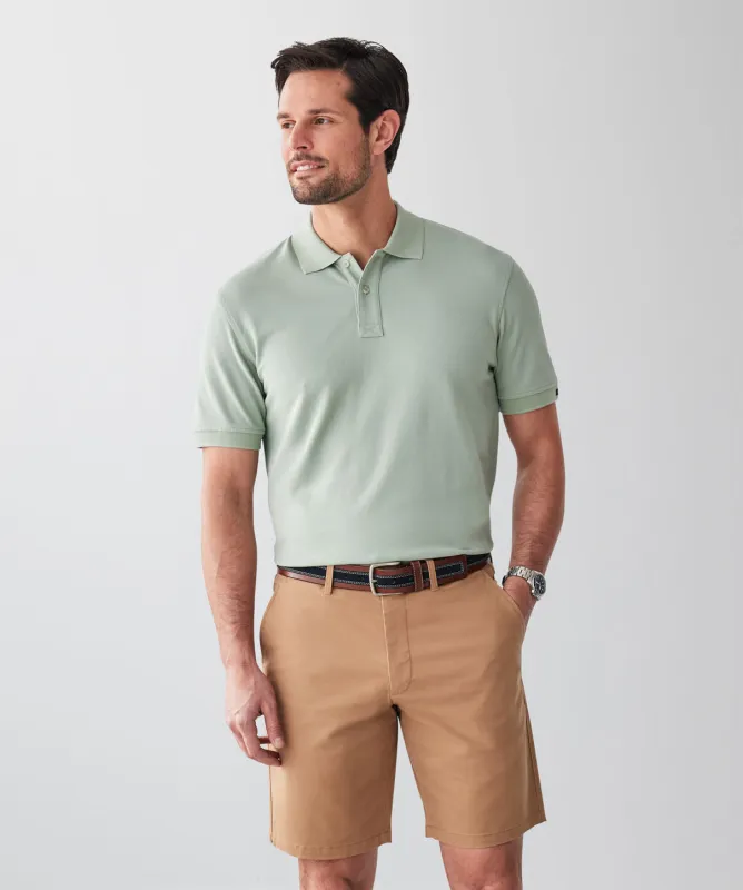 Classic Pique Polo - Sage sold by GAZMAN