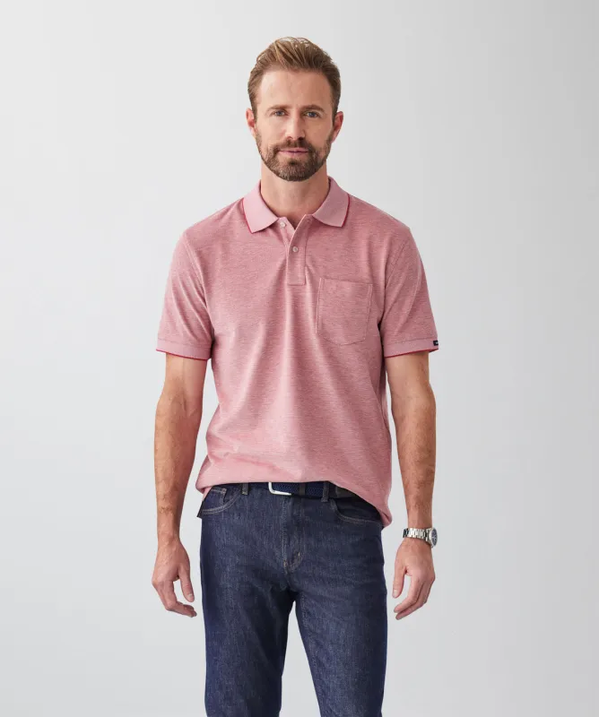 Oxford Pocket Polo - Red sold by GAZMAN