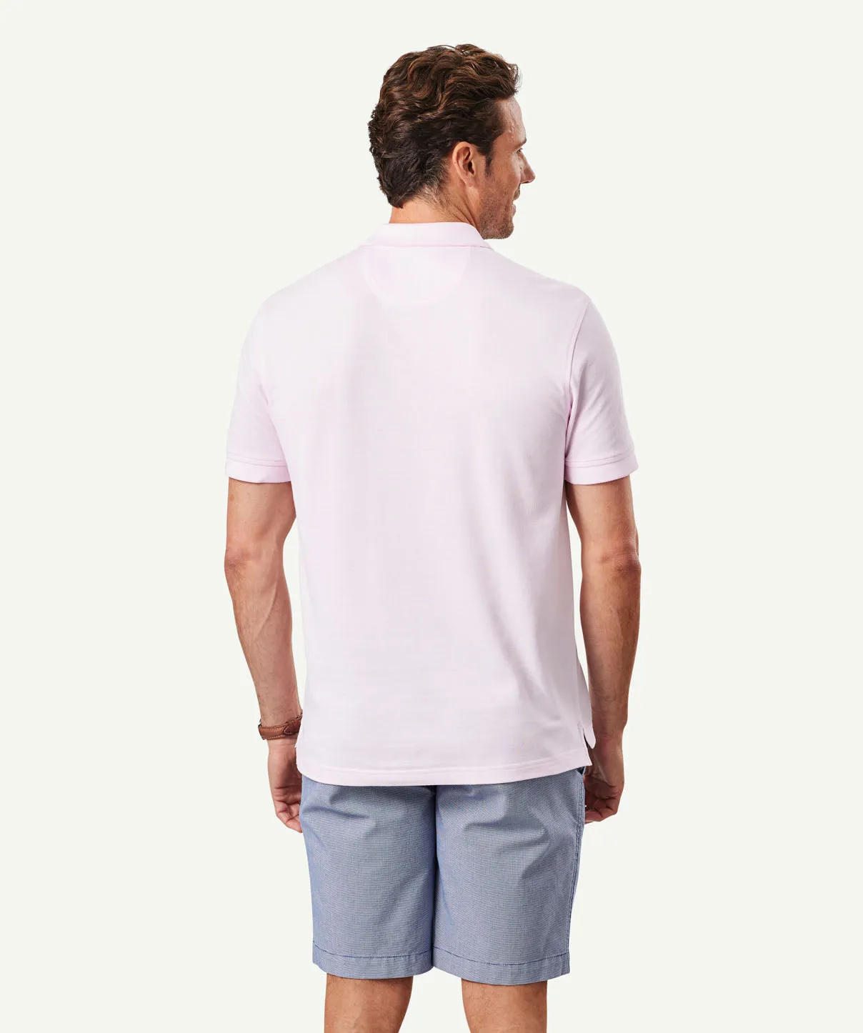 Oxford Pocket Polo Shirt - Pale Pink sold by GAZMAN product image thumbnail 3