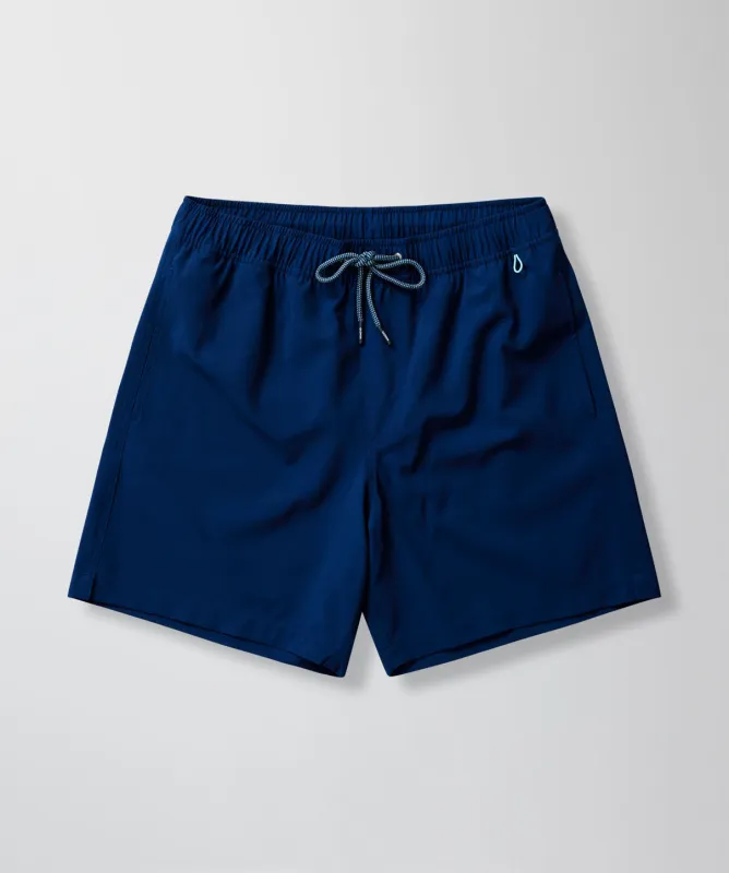 Plain Swim Shorts - Blue sold by GAZMAN