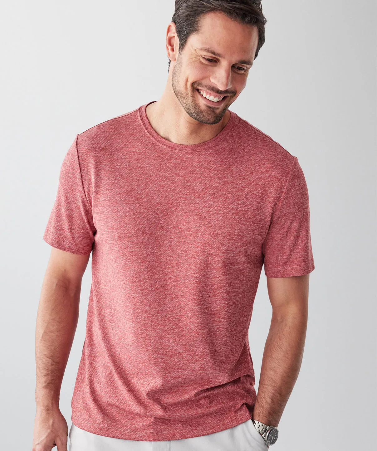 GAZFLEX Crew T-Shirt - Red sold by GAZMAN product image thumbnail 3