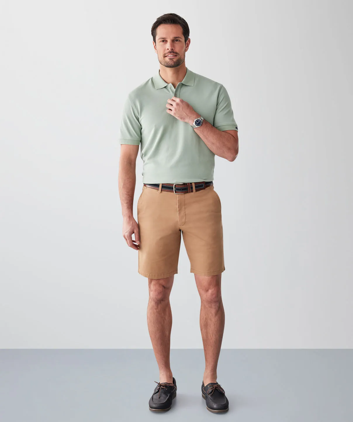 Comfort Twill Shorts - Tobacco sold by GAZMAN product image thumbnail 4