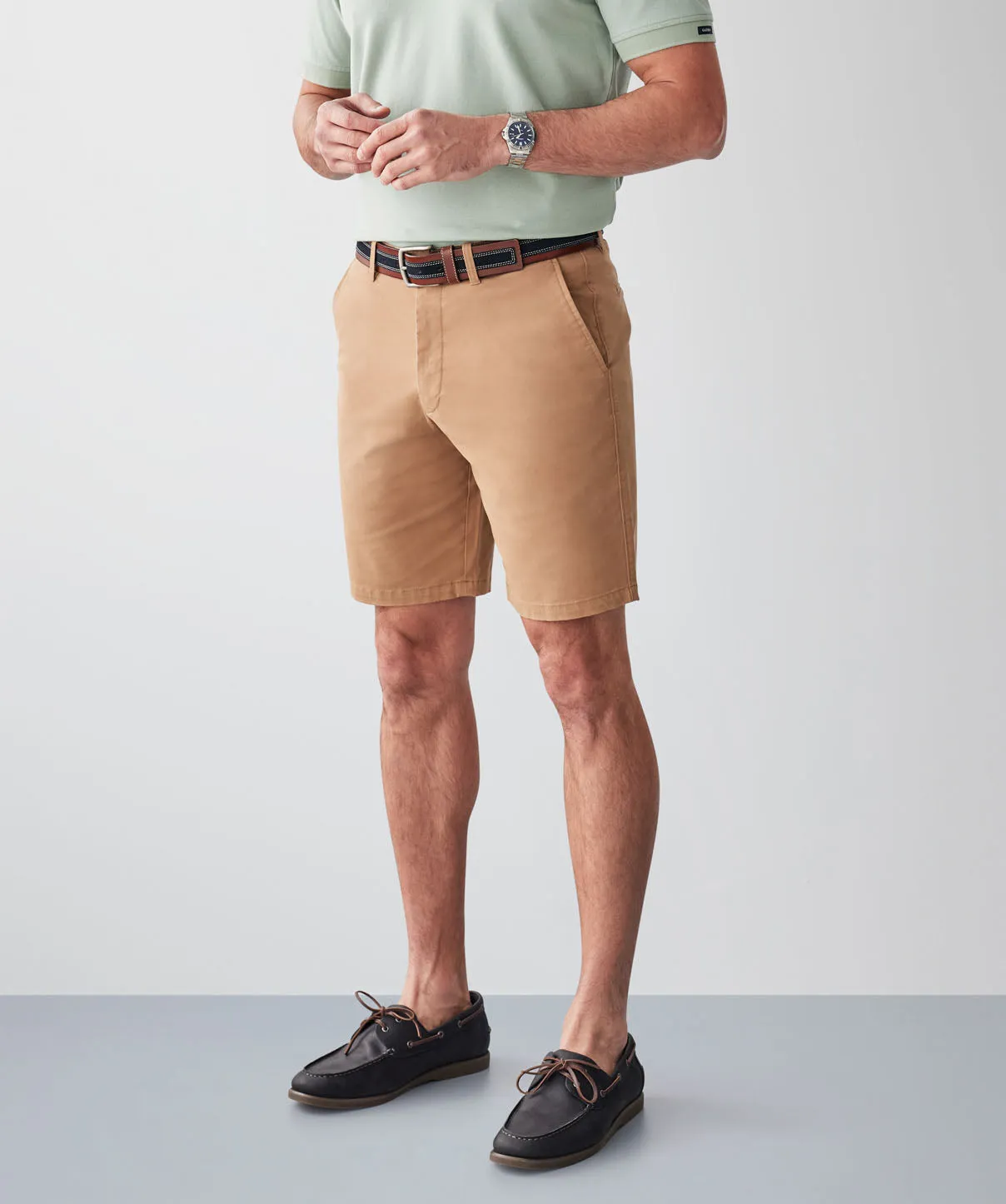 Comfort Twill Shorts - Tobacco sold by GAZMAN product image thumbnail 5