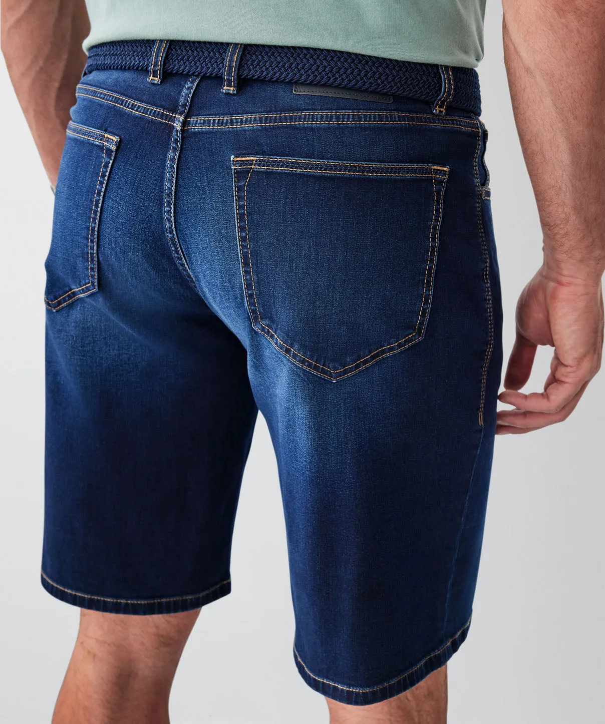 Denim Shorts - Indigo sold by GAZMAN product image thumbnail 4