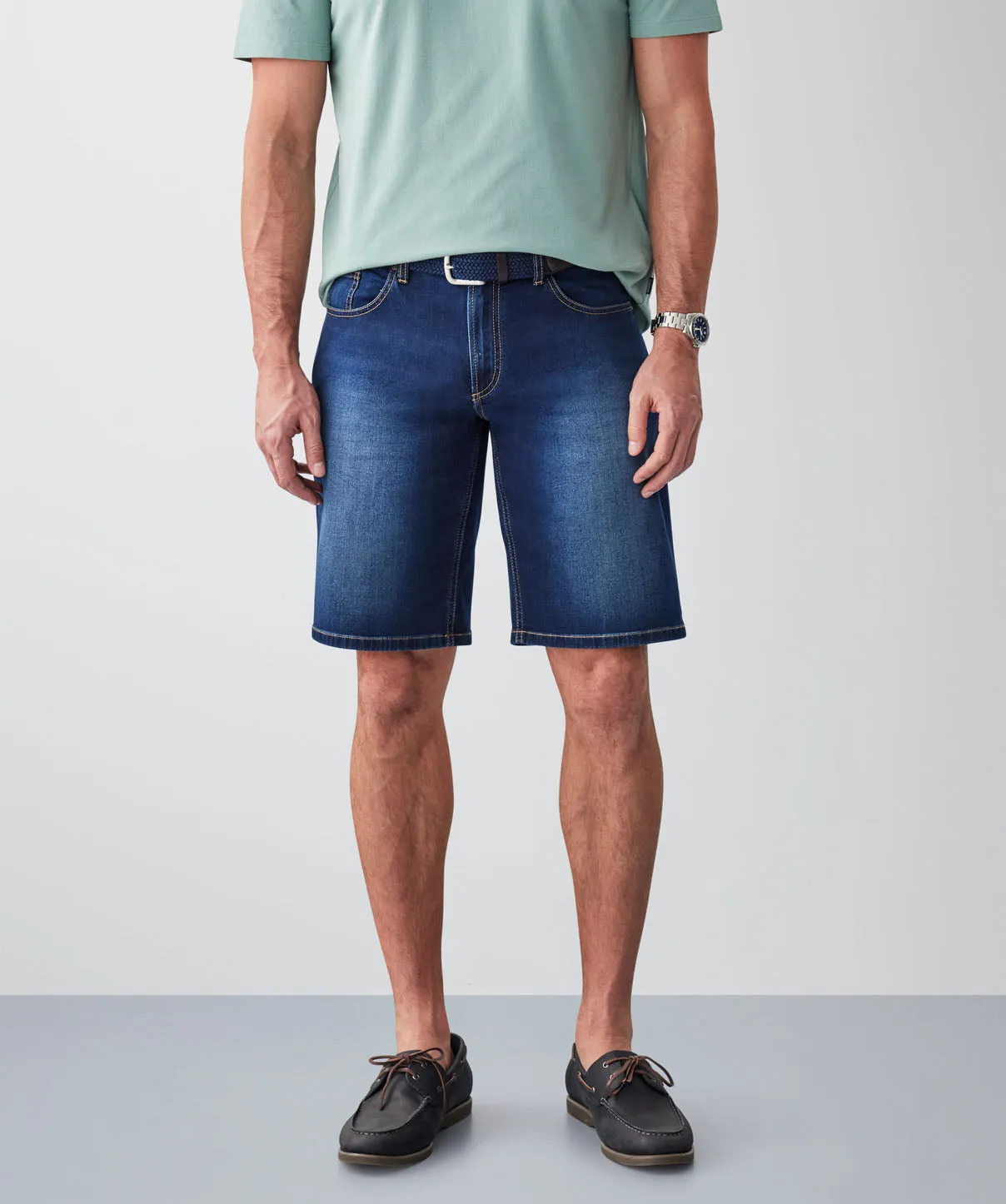 Denim Shorts - Indigo sold by GAZMAN