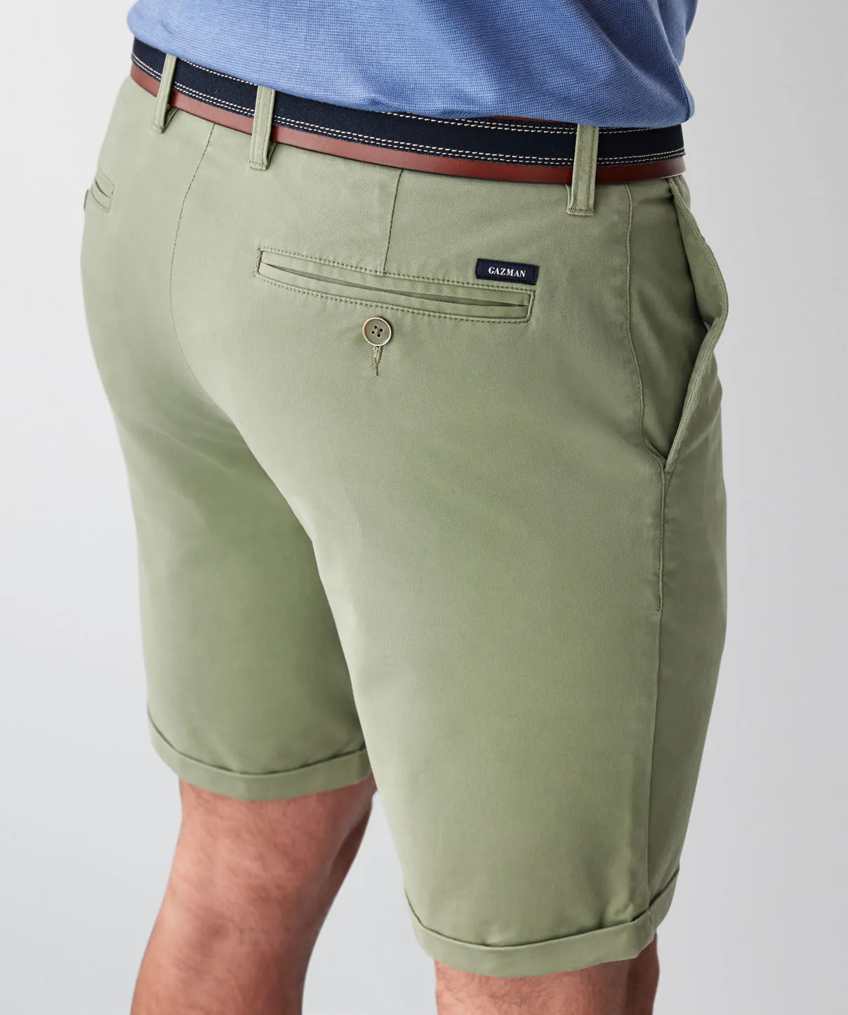 Modern Club Shorts - Khaki sold by GAZMAN product image thumbnail 3