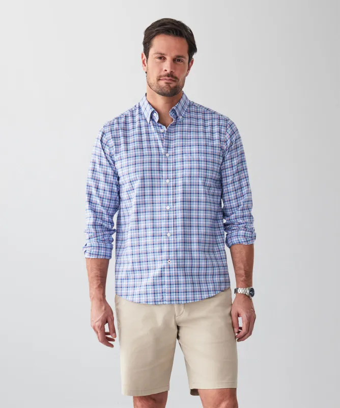 Easy Care Oxford Multi Check Shirt - Multi sold by GAZMAN