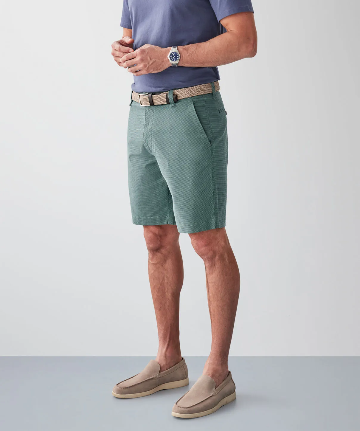 Active Houndstooth Short - Dark Green sold by GAZMAN product image thumbnail 5