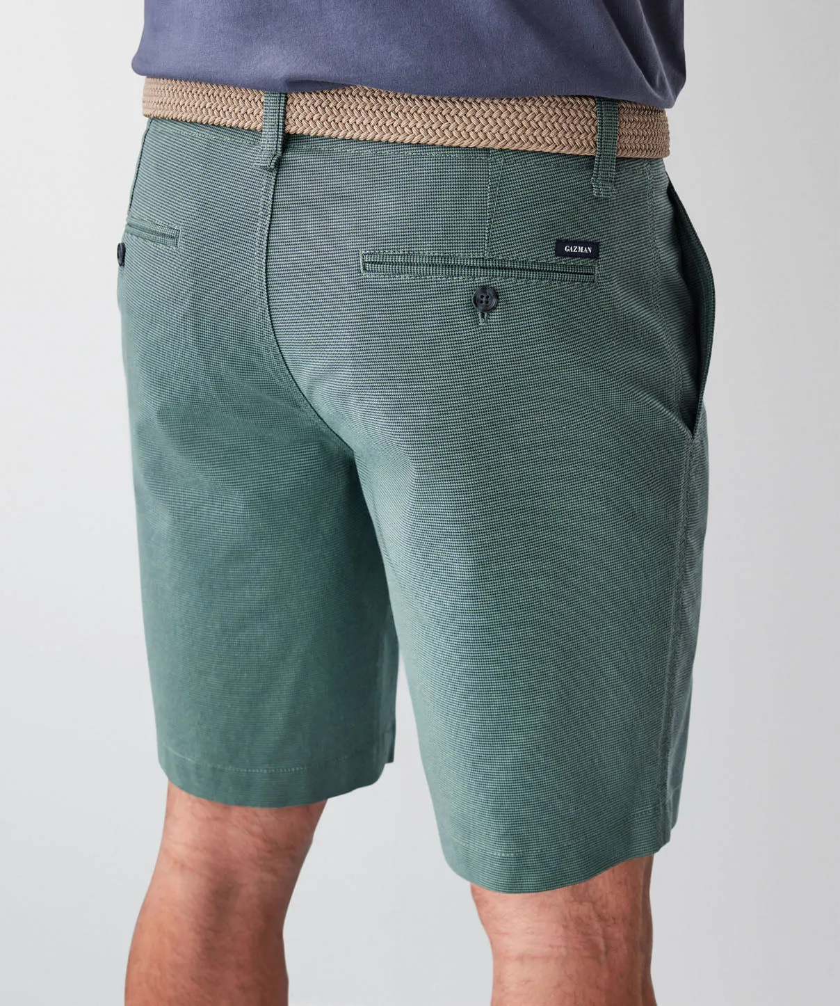 Active Houndstooth Short - Dark Green sold by GAZMAN product image thumbnail 3