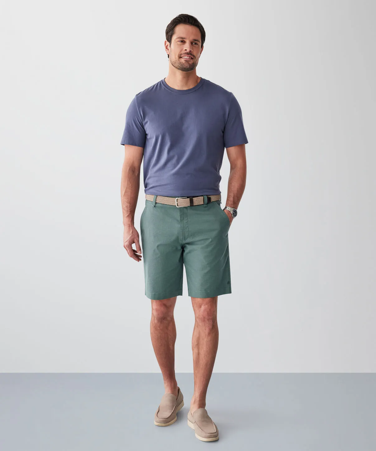 Active Houndstooth Short - Dark Green sold by GAZMAN product image thumbnail 4