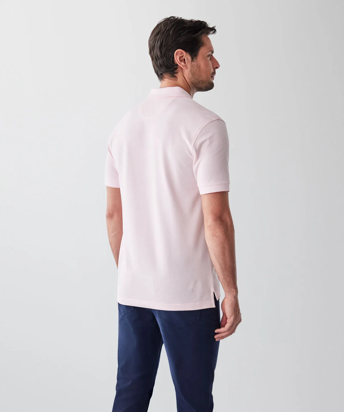 Oxford Pocket Polo - Pale Pink sold by GAZMAN product image thumbnail 2