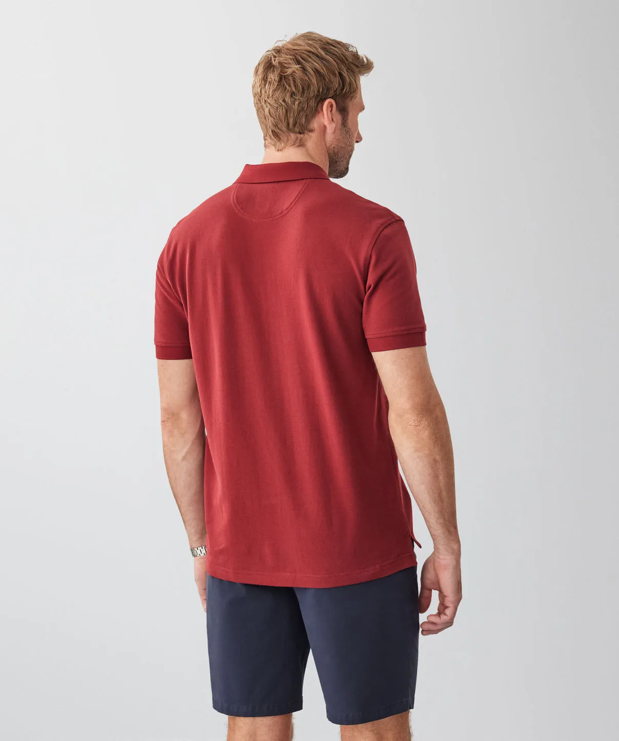 Classic Pique Polo - Wine sold by GAZMAN product image thumbnail 2