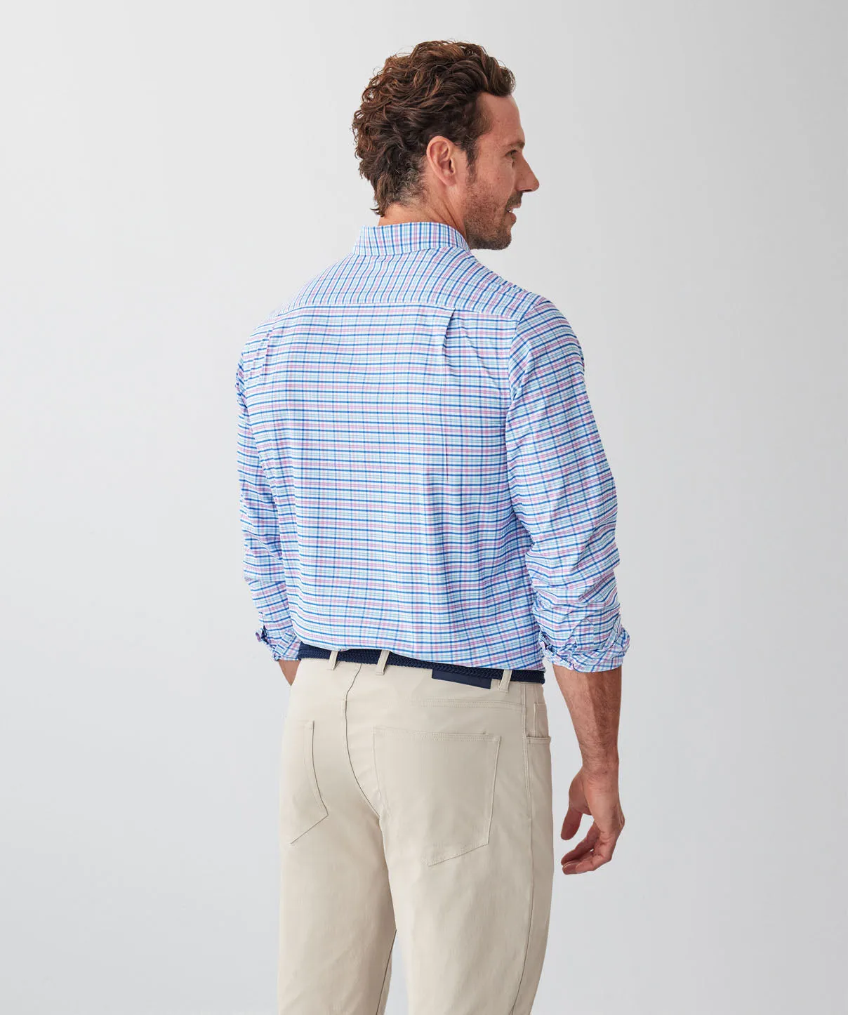 GAZFLEX Performance Twill Check Long Sleeve Shirt - Multi sold by GAZMAN product image thumbnail 2