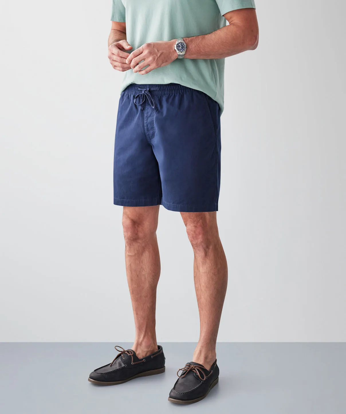 Throw on Shorts - Navy sold by GAZMAN product image thumbnail 5