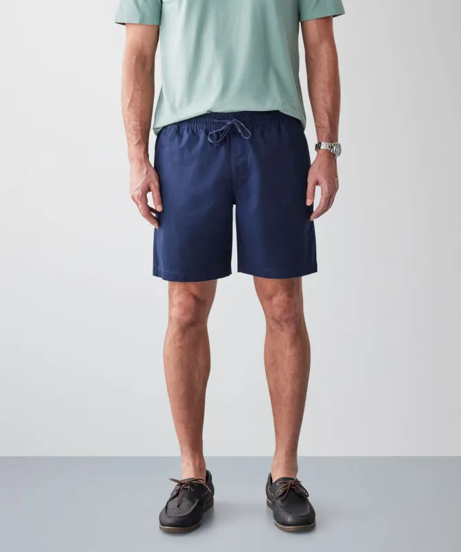 Throw on Shorts - Navy sold by GAZMAN