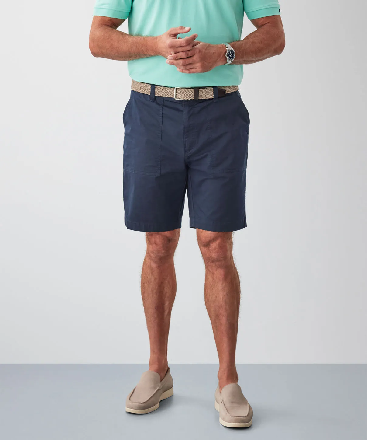 Feather Weight Shorts - Navy sold by GAZMAN