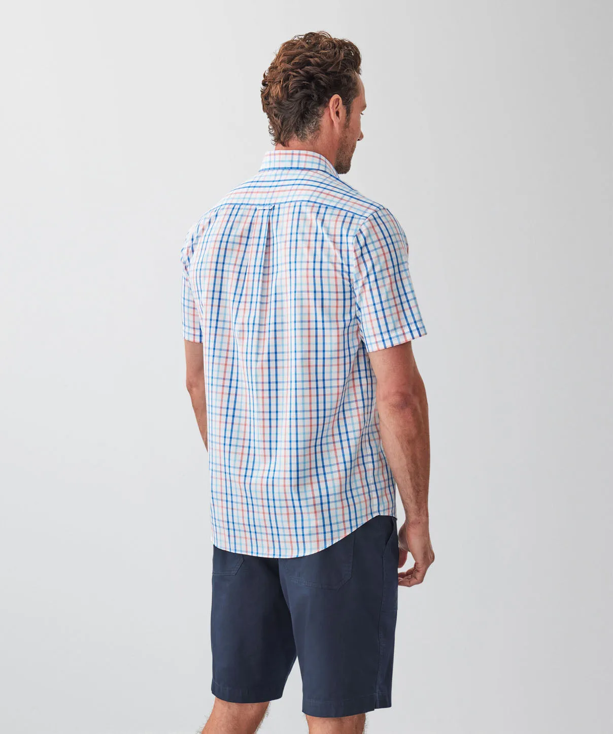 Easy Care Check Short Sleeve Shirt - Multi sold by GAZMAN product image thumbnail 2