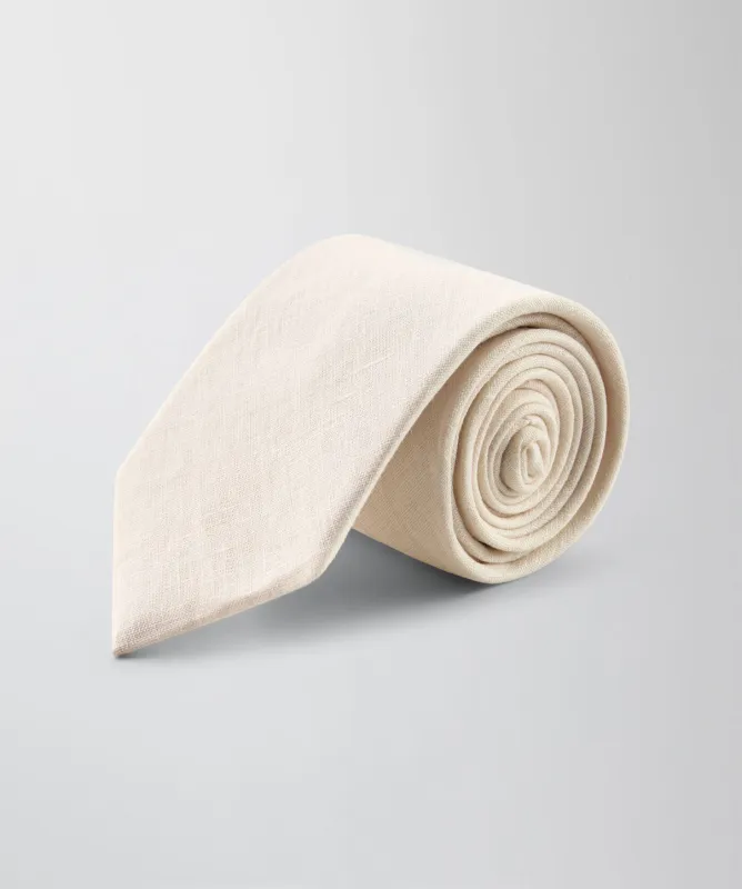 Linen Tie - Natural made by GAZMAN
