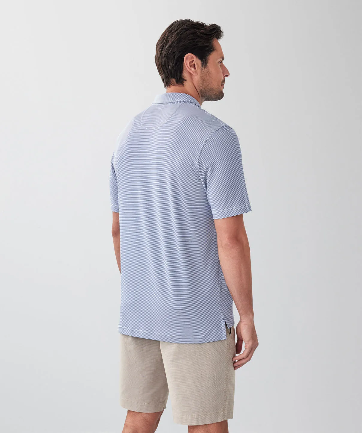 GAZFLEX Stripe Polo - Blue sold by GAZMAN product image thumbnail 2