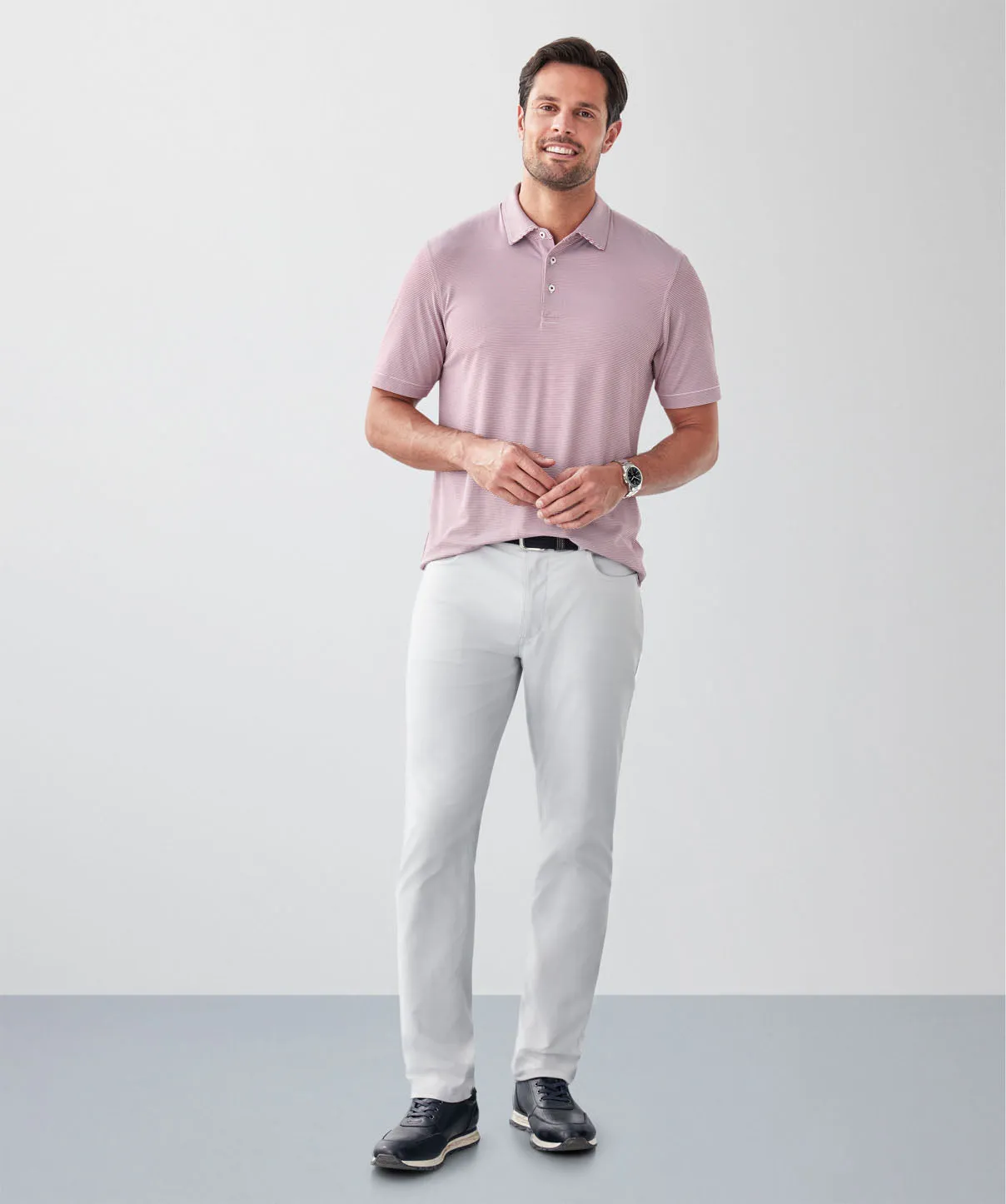 GAZFLEX Stripe Polo - Red sold by GAZMAN product image thumbnail 4