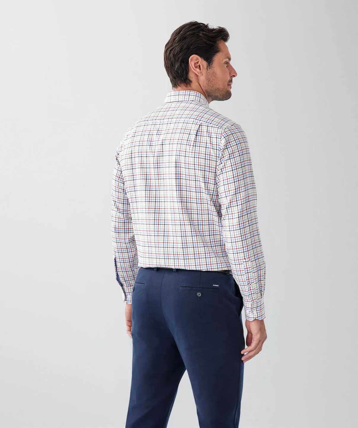Easy Care Multi Check Long Sleeve Shirt - Multi Check sold by GAZMAN product image thumbnail 2