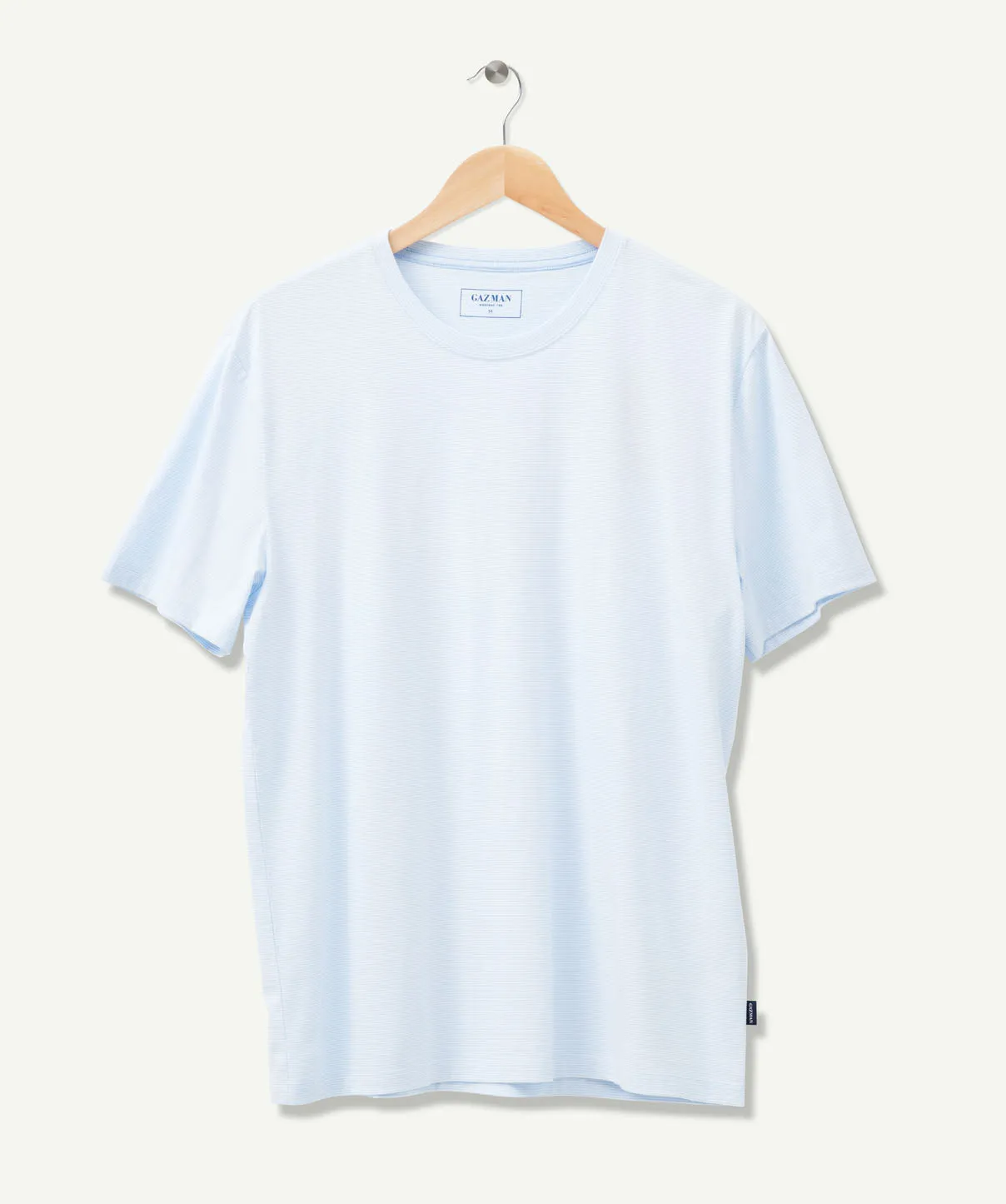 Weekend Stripe T-shirt - Sky Blue sold by GAZMAN product image thumbnail 2