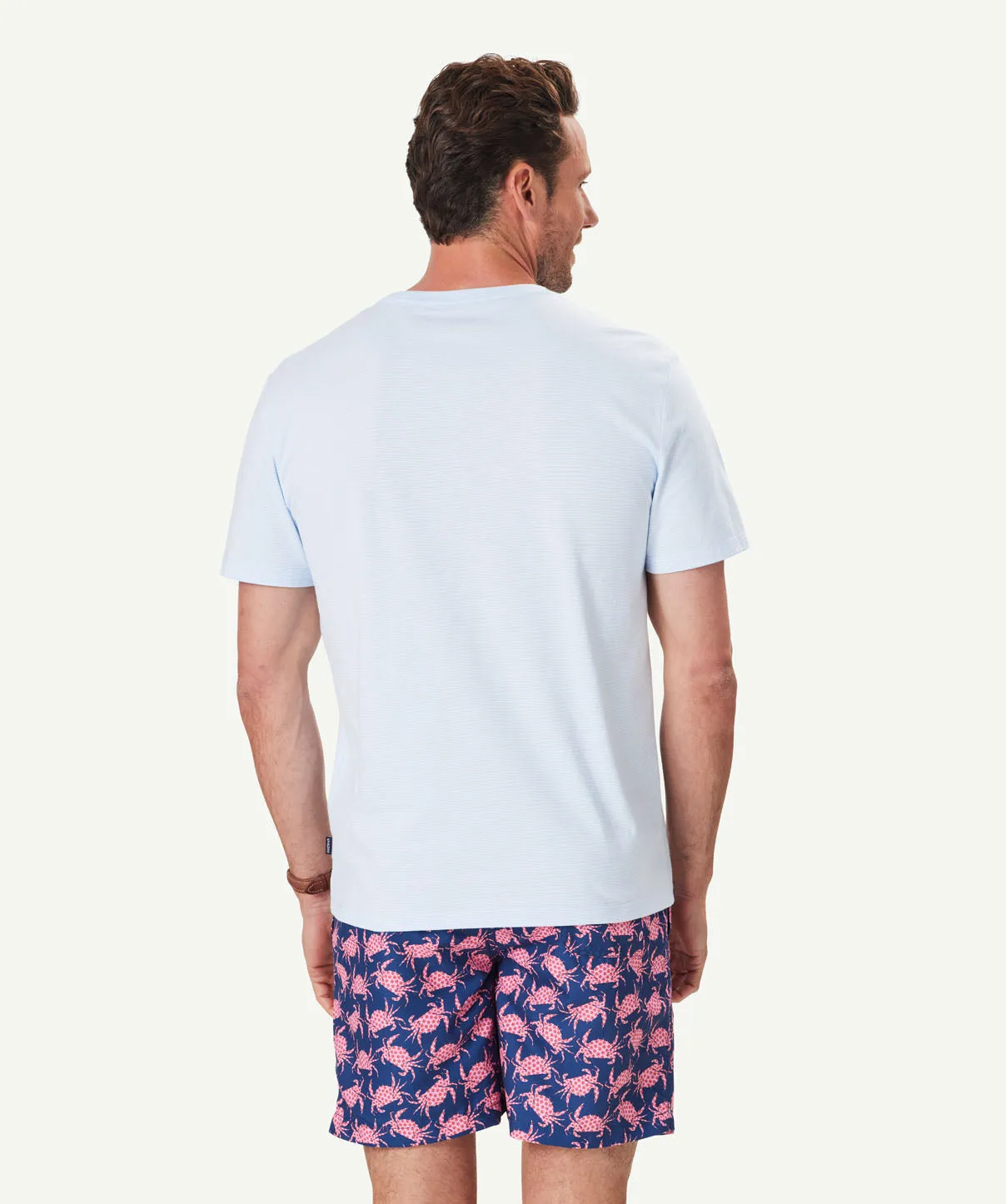 Weekend Stripe T-shirt - Sky Blue sold by GAZMAN product image thumbnail 3