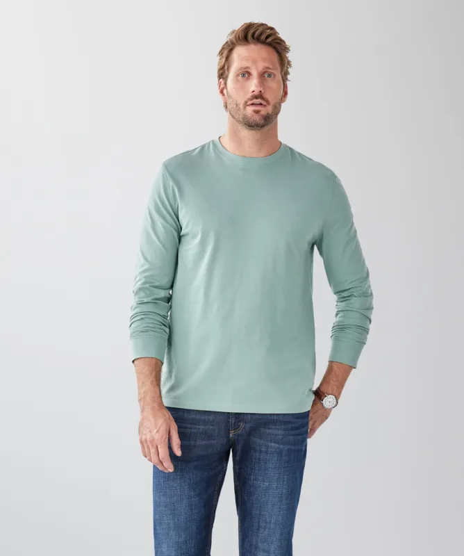 Long Sleeve T-Shirt - Sage sold by GAZMAN
