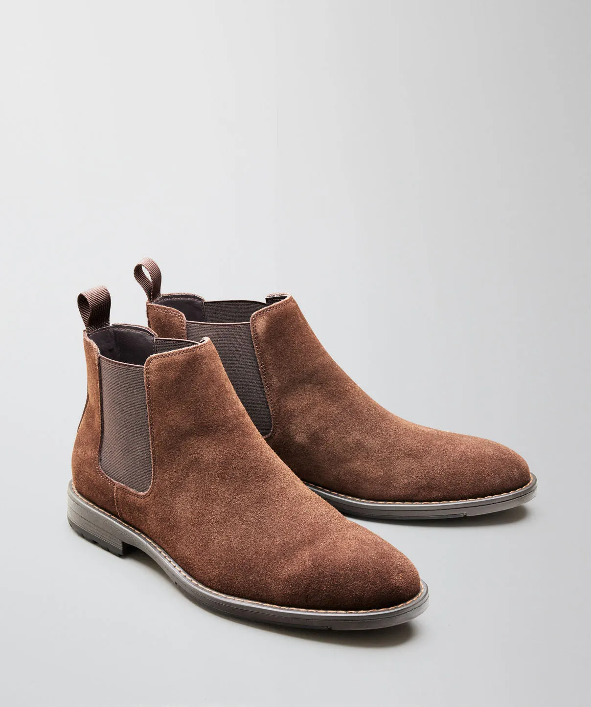 Suede Chelsea Boot - Chocolate sold by GAZMAN product image thumbnail 4