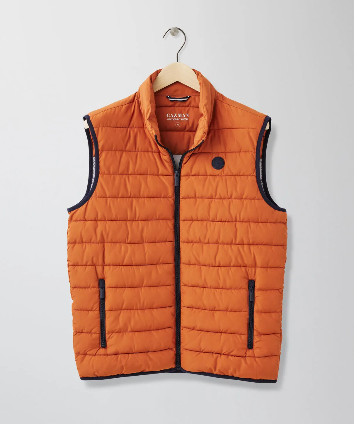 Lightweight Puffer Vest - Burnt Orange sold by GAZMAN product image thumbnail 2