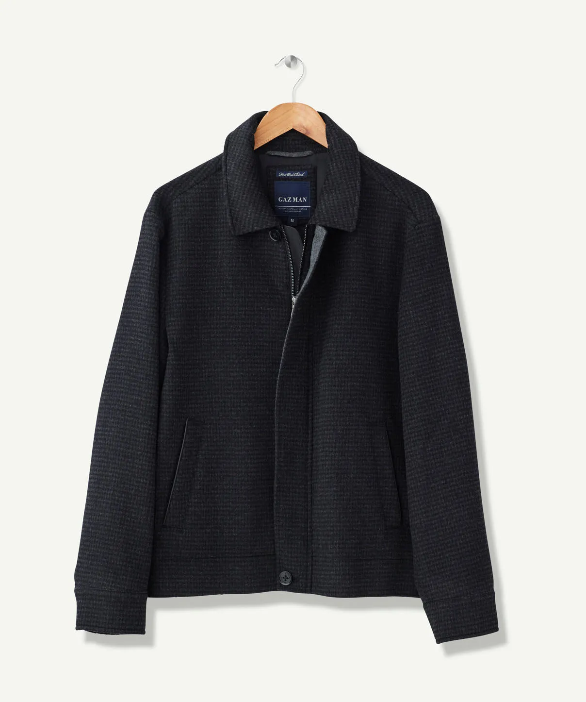 SOHO Harrington Jacket - Charcoal sold by GAZMAN product image thumbnail 2