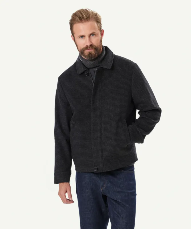 SOHO Harrington Jacket - Charcoal sold by GAZMAN