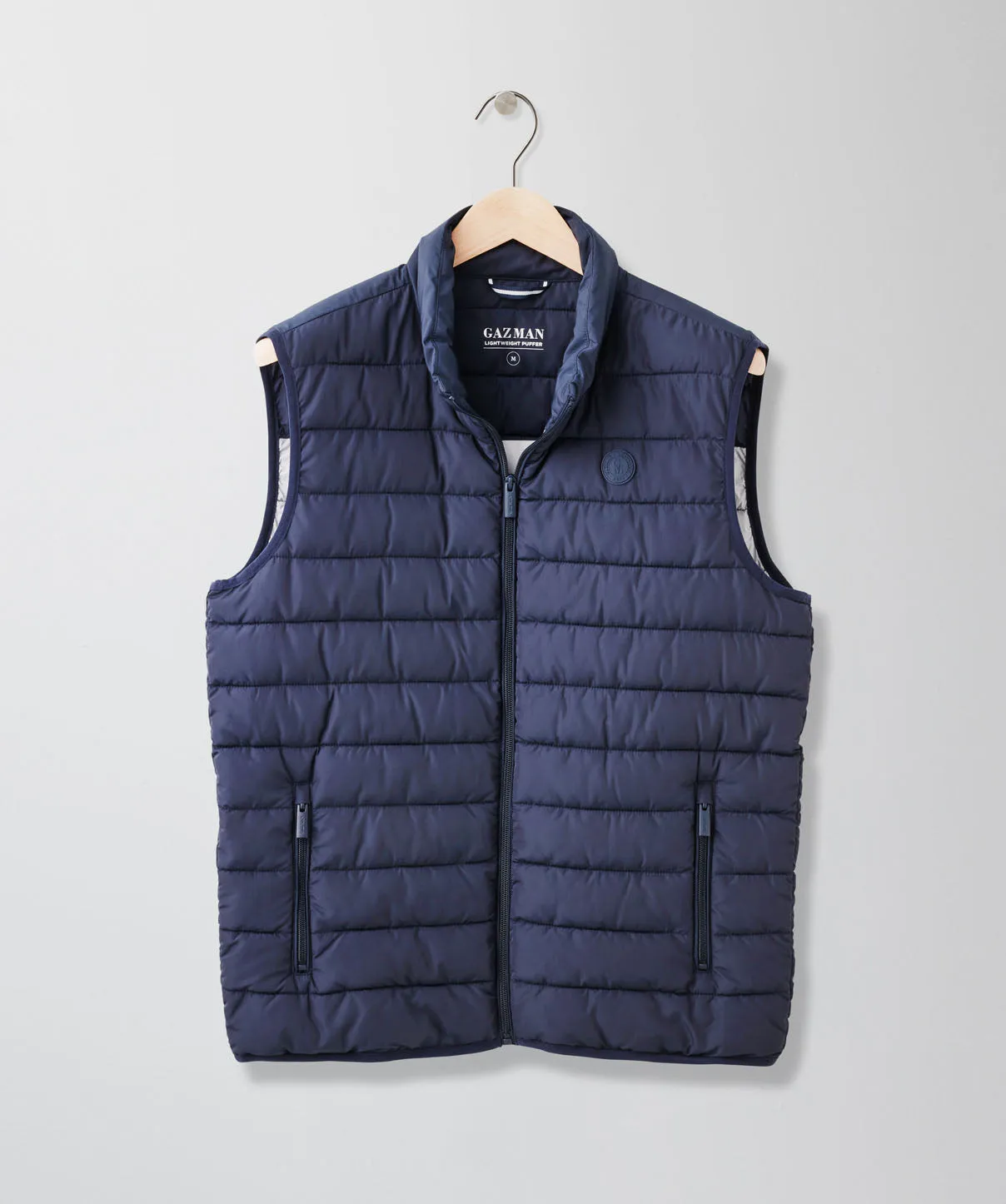 Lightweight Puffer Vest - Navy sold by GAZMAN product image thumbnail 3