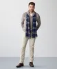 Classic Wool Check Scarf - Blue sold by GAZMAN