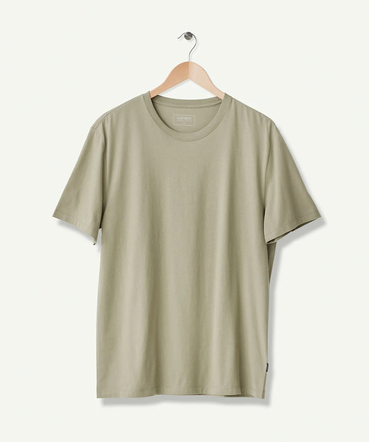 Basic Crew T-shirt - Sage sold by GAZMAN product image thumbnail 2