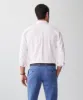 Tailored Plain Casual Oxford Long Sleeve Shirt - Pale Pink sold by GAZMAN