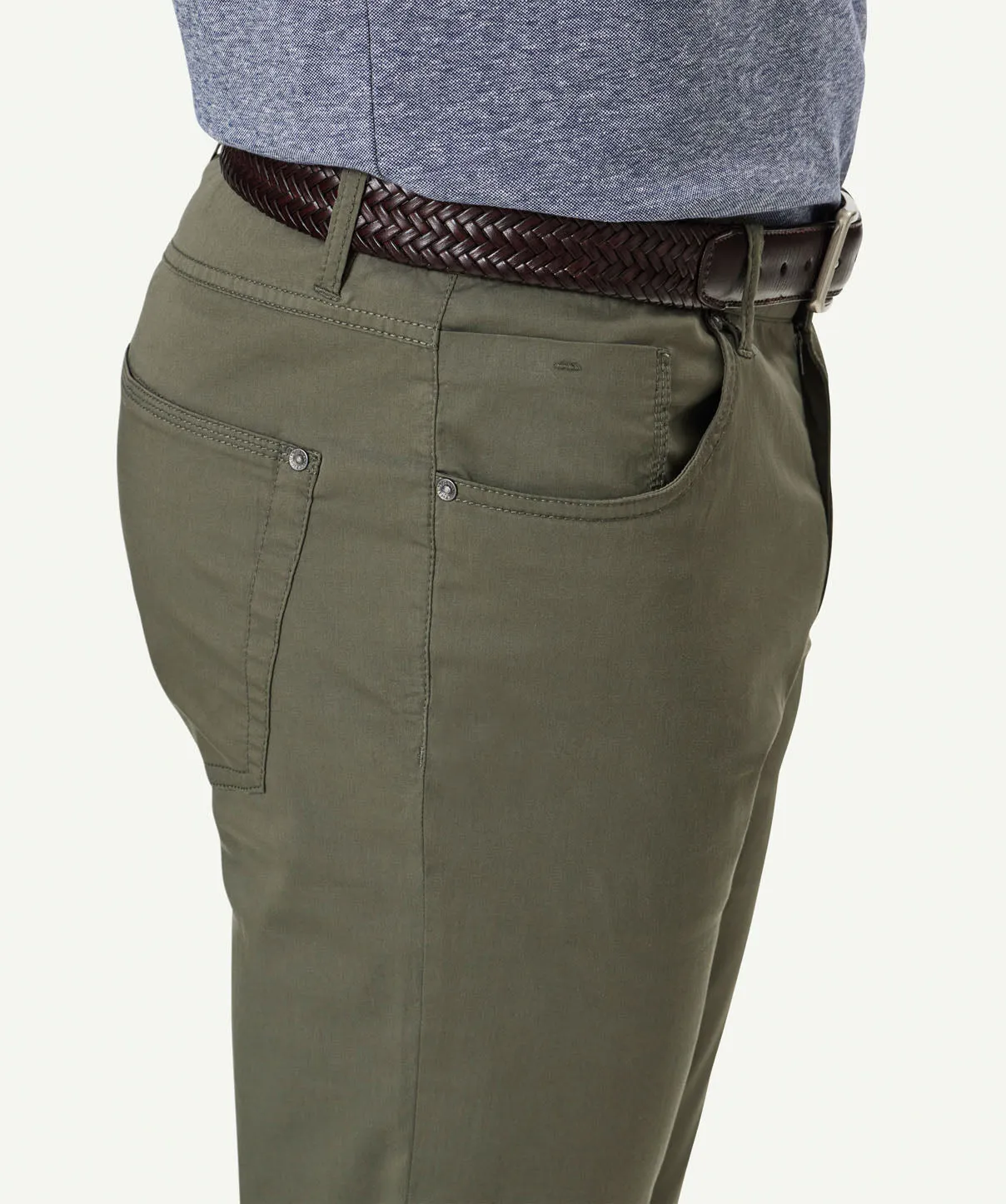 Featherweight Five Pocket Pants - Khaki sold by GAZMAN product image thumbnail 4