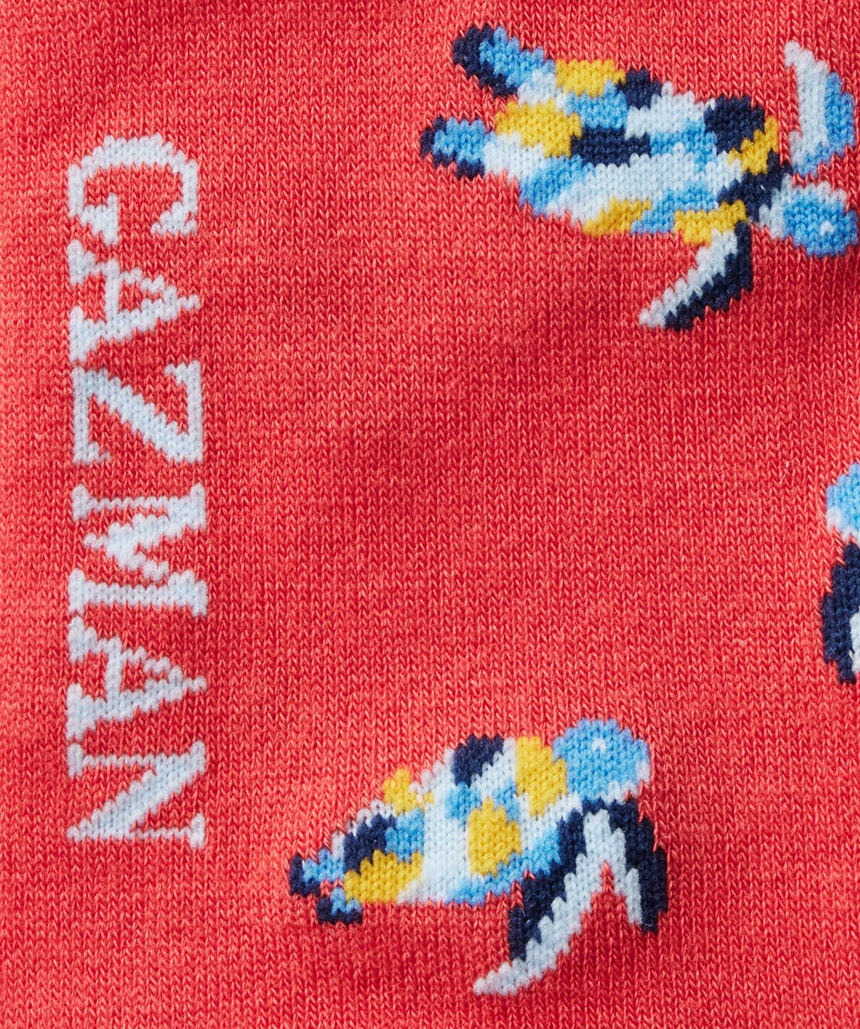 Non Tight Sea Turtle Sock - Red sold by GAZMAN product image thumbnail 3