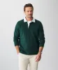Plain Rugby Jumper - Forest sold by GAZMAN