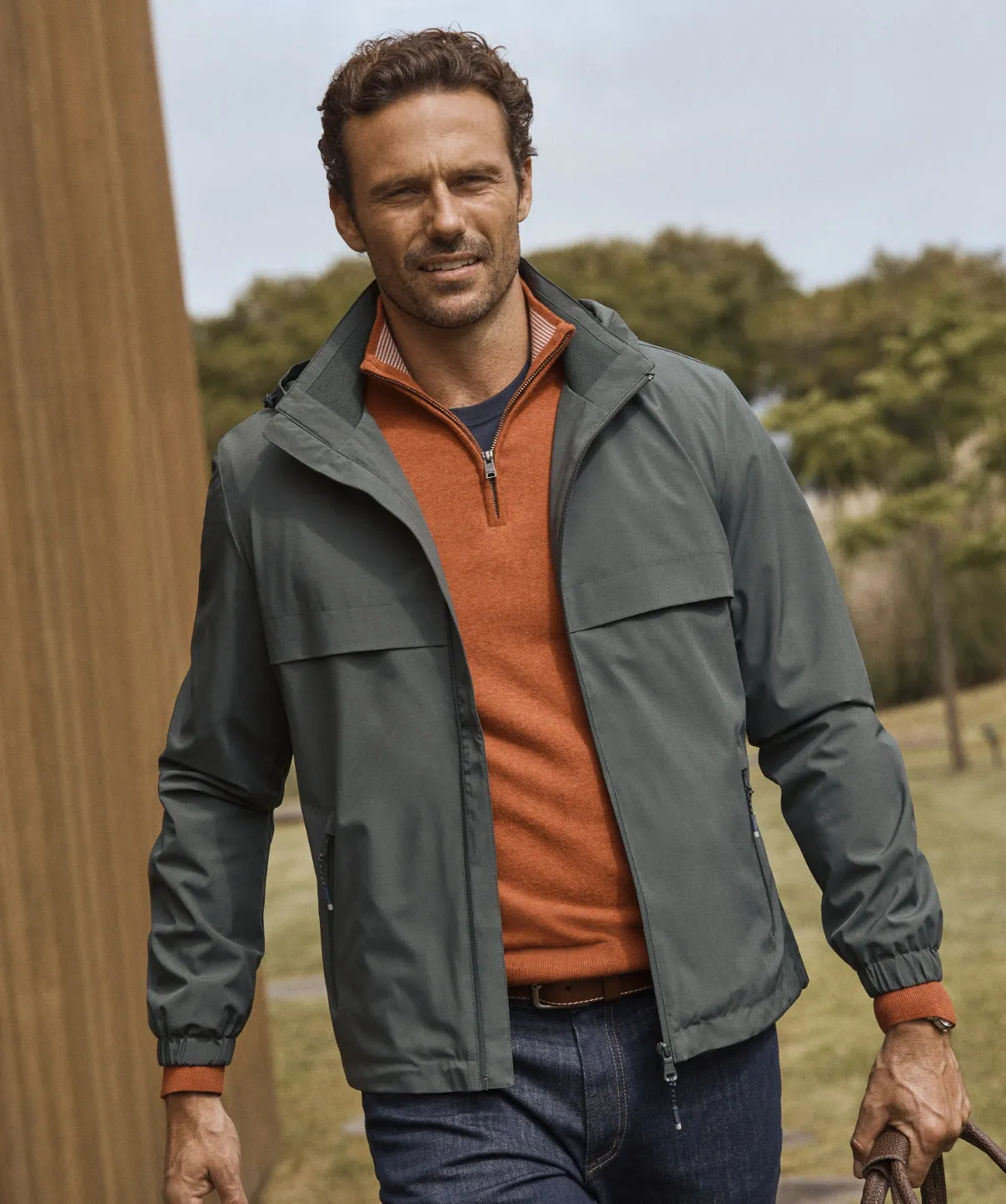 GAZFLEX Walking Jacket - Dark Khaki sold by GAZMAN