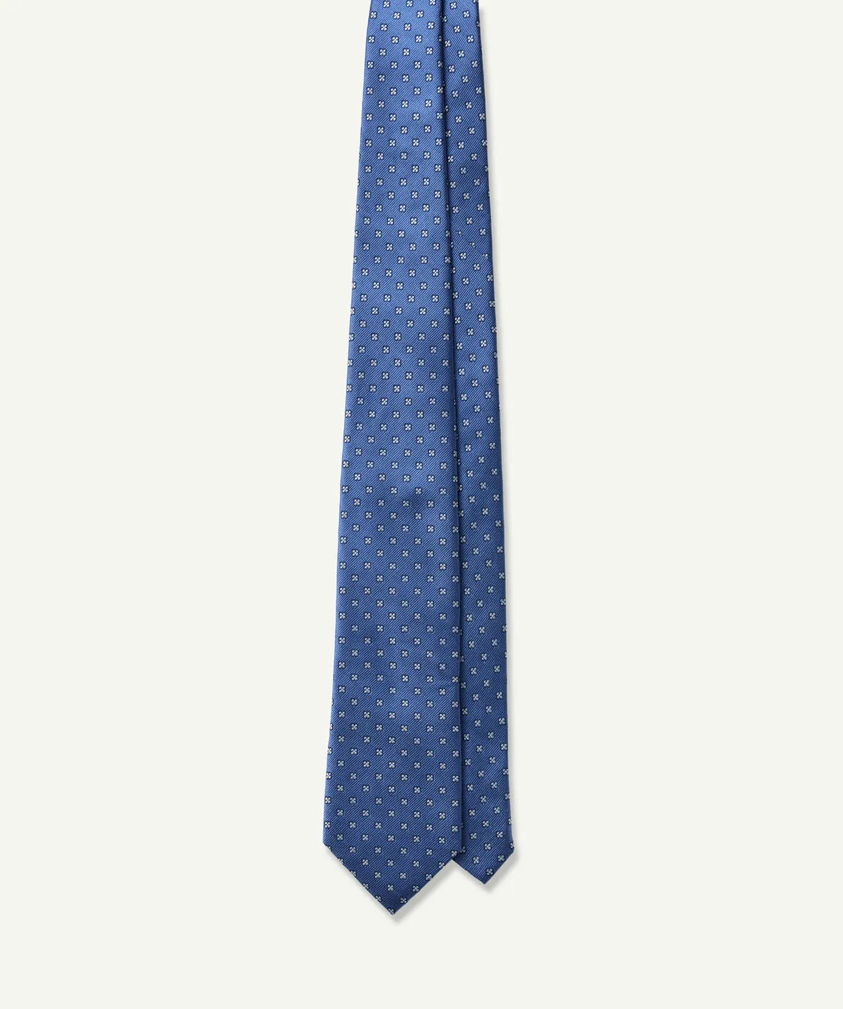 Silk Mini Geo Tie - Blue sold by GAZMAN