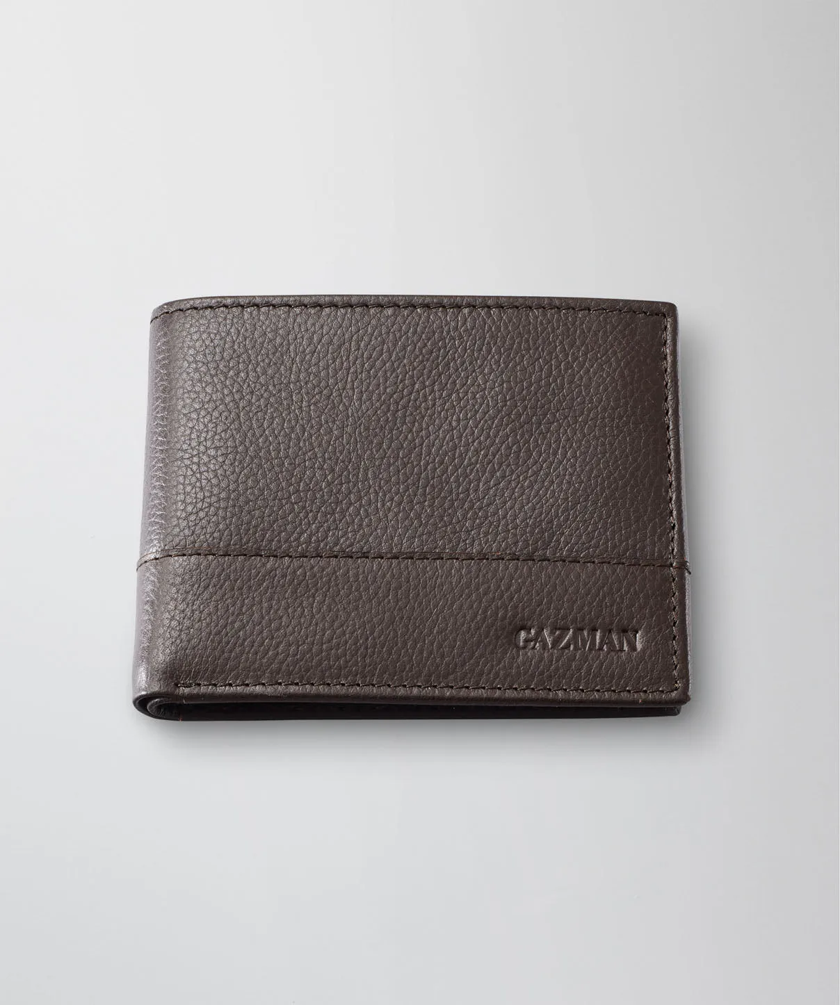 Trifold Leather Wallet - Brown sold by GAZMAN product image thumbnail 2