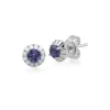 Gemondo 925 Sterling Silver 0.34ct Tanzanite Stud Earrings sold by Gemondo Jewellery